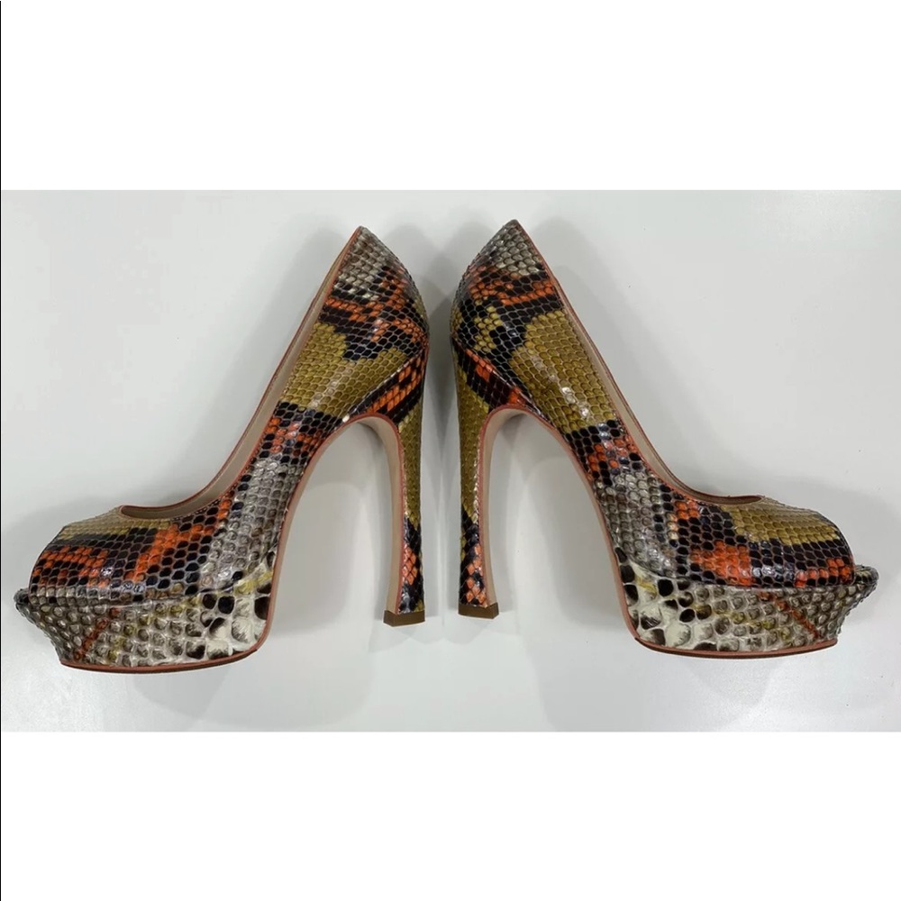 Yves Saint Laurent Palais Python Platform Pump 8.5 - image 6